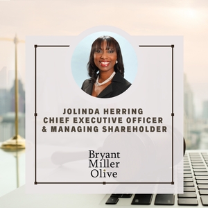JoLinda Herring Elected as Firm's CEO/Managing Shareholder
